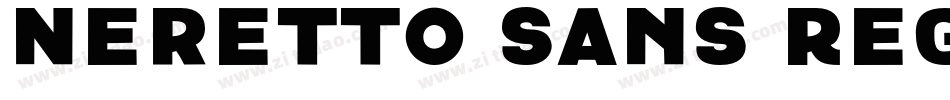 Neretto Sans Regula字体转换